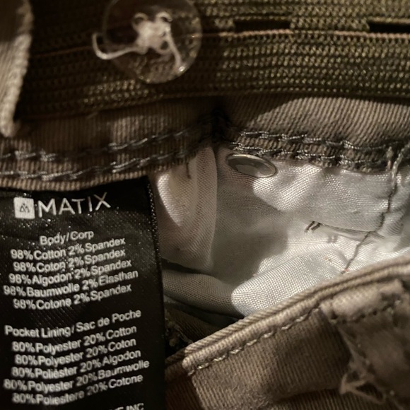 [Matix] Skinny Dark Khaki Jeans - Boys Sz 12 - Adjustable Waistband! - Picture 6 of 7